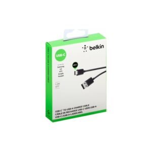 Belkin USB-C to USB-A - 4ft, Black