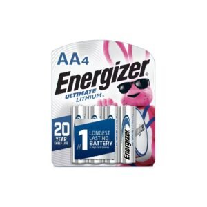 Energizer AA Ultimate Lithium Batteries - 4