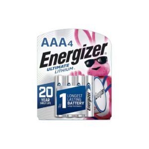 Energizer AAA Ultimate Lithium Batteries - 4